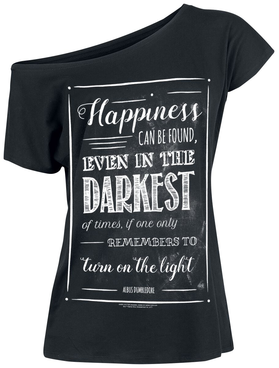 4044583540405 - Albus Dumbledore - Happiness Can Be Found T-Shirt schwarz in XL