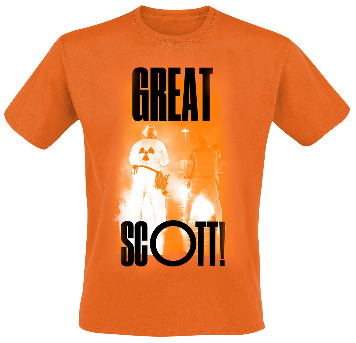 4044583880112 - Great Scott! T-Shirt orange in M