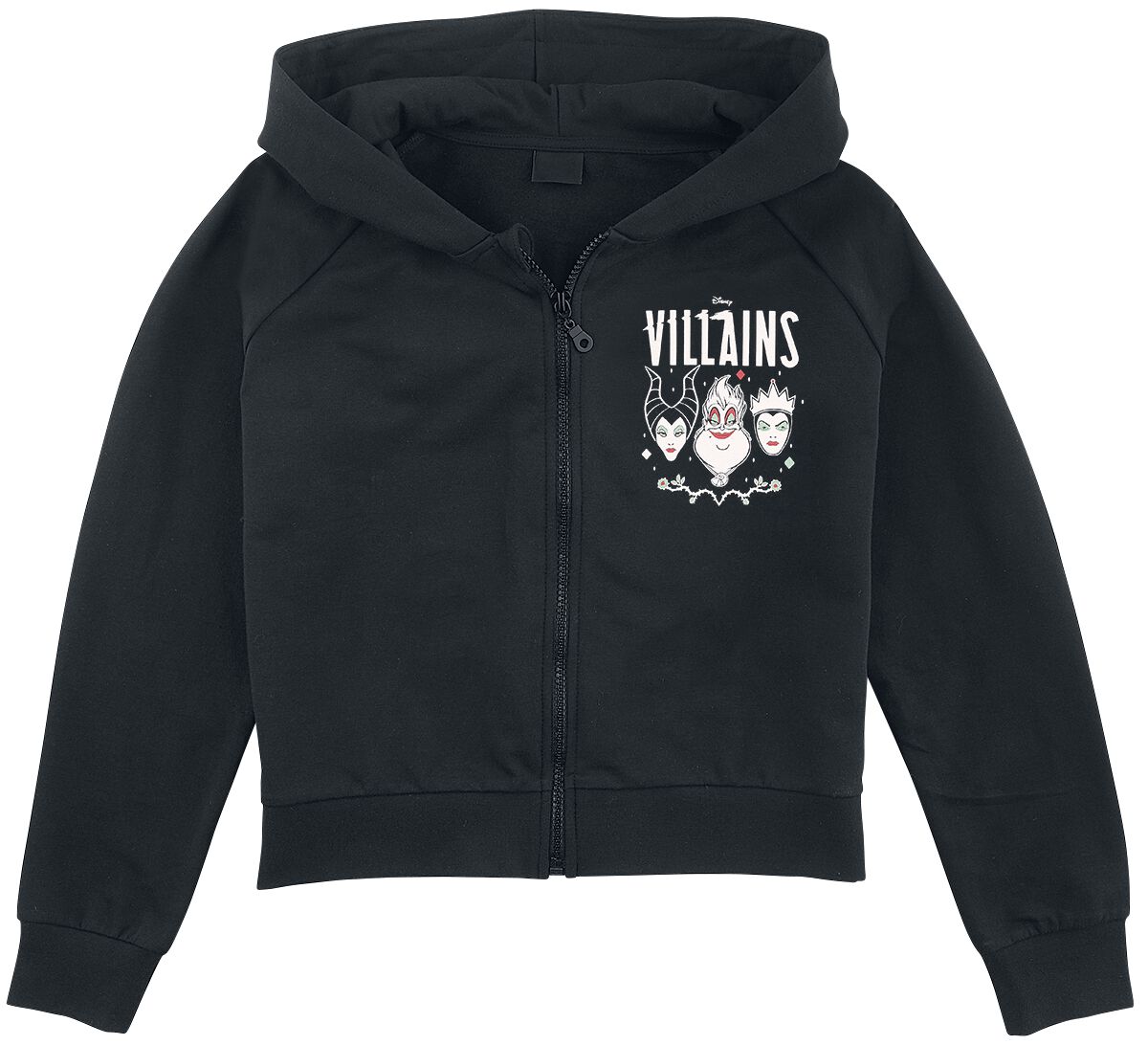 4044583882192 - Villains - Kids - Evil Queens Kapuzenjacke schwarz in 164