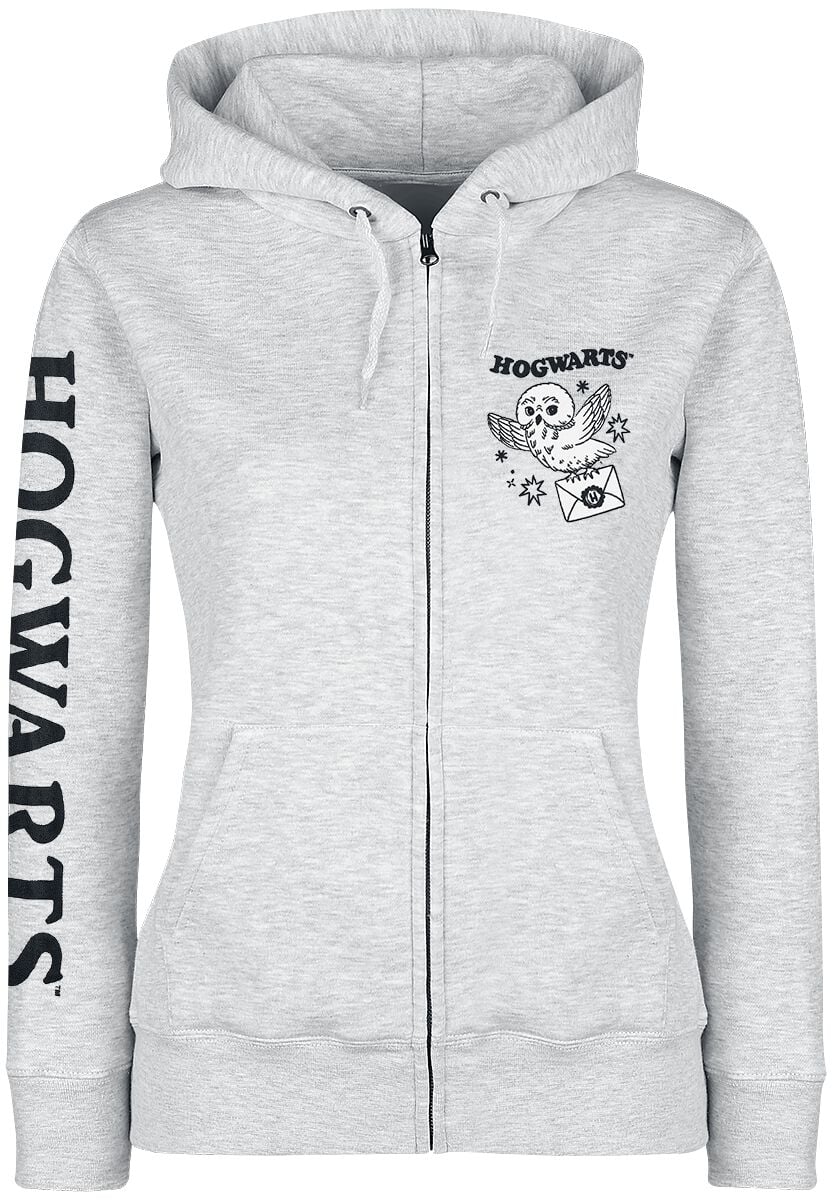 4044583962122 - Waiting For My Hogwarts Letter Kapuzenjacke grau in XXL 4044583962122 - Waiting For My Hogwarts Letter Kapuzenjacke grau in XXL