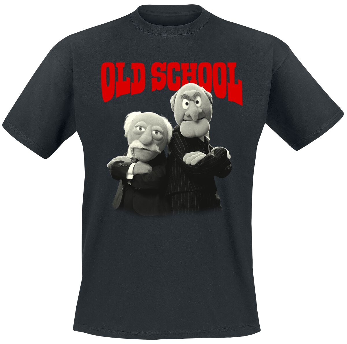 4044583975085 - Old School T-Shirt schwarz in M