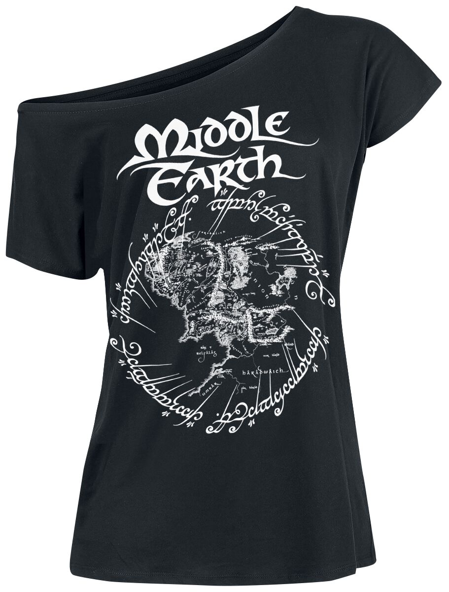 4044583975740 - Middle Earth T-Shirt schwarz in M