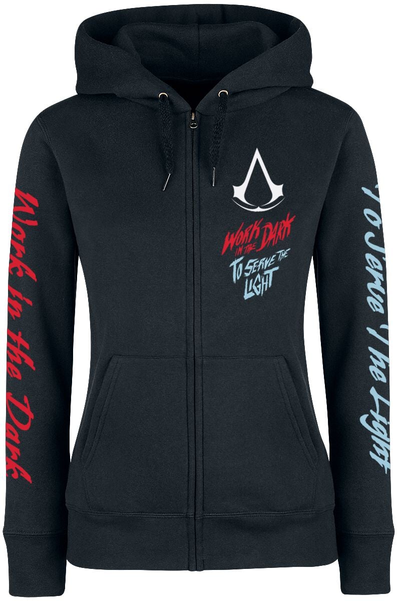 4044583991498 - Assassins Creed Work In The Dark Kapuzenjacke schwarz in S