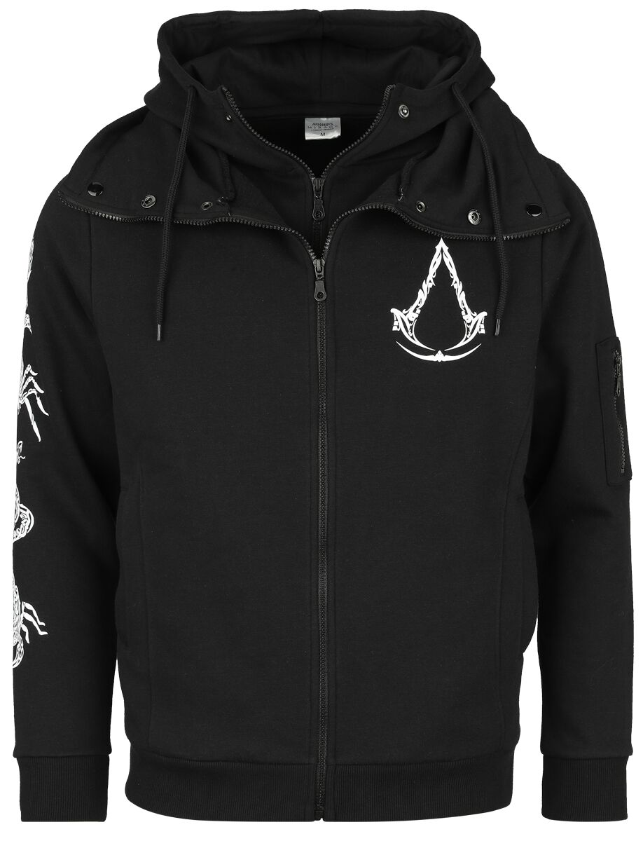 4044583992990 - Assassins Creed Mirage - Logo Kapuzenjacke schwarz in S