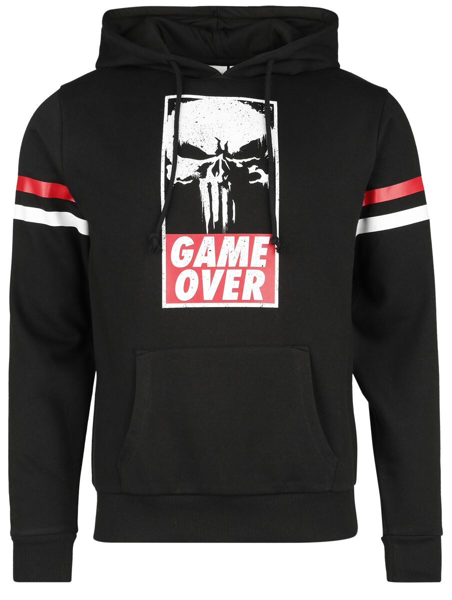 4044584001752 - Game Over Kapuzenpullover schwarz in M