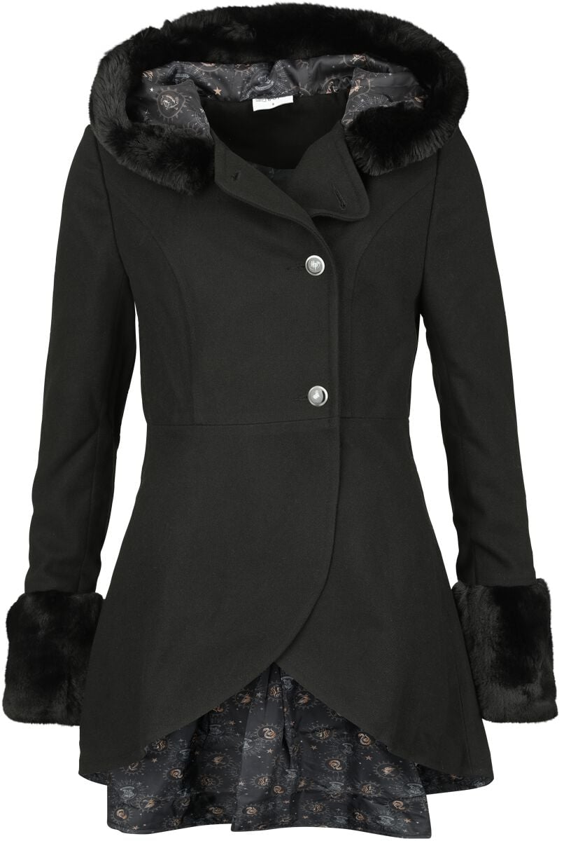 4044584005026 - Hogwarts Kurzmantel schwarz in M