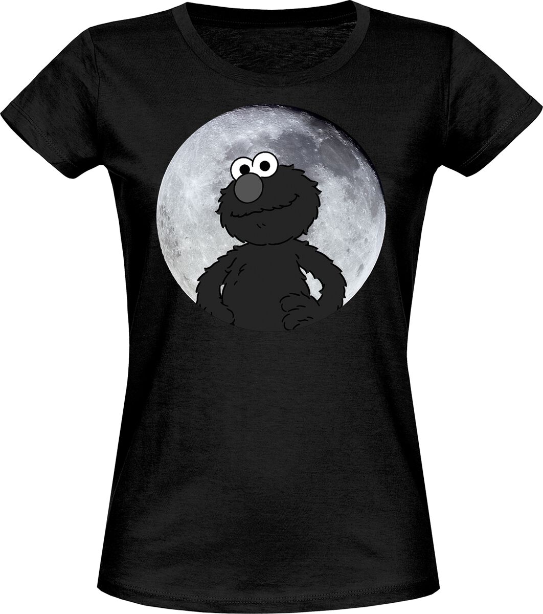 4044584005804 - Elmo Moonnight T-Shirt schwarz in S