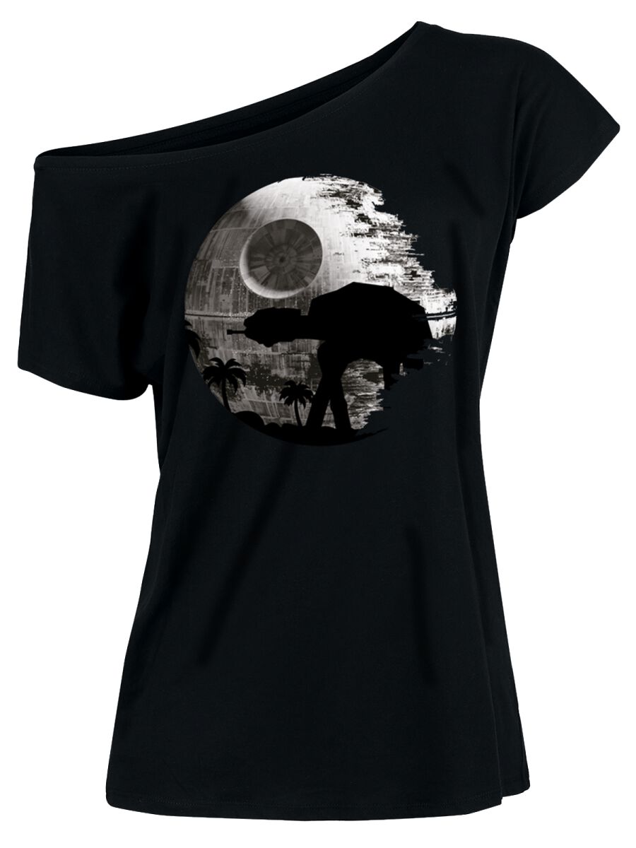 4044584007075 - AT-AT - Death Star T-Shirt schwarz in S