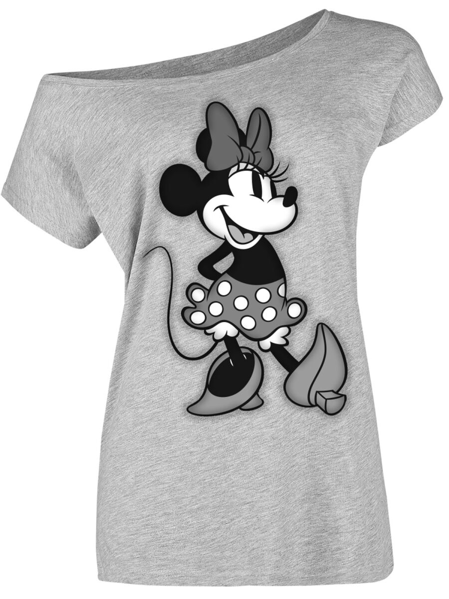 4044584014943 - Minnie Mouse - Beauty T-Shirt grau in S