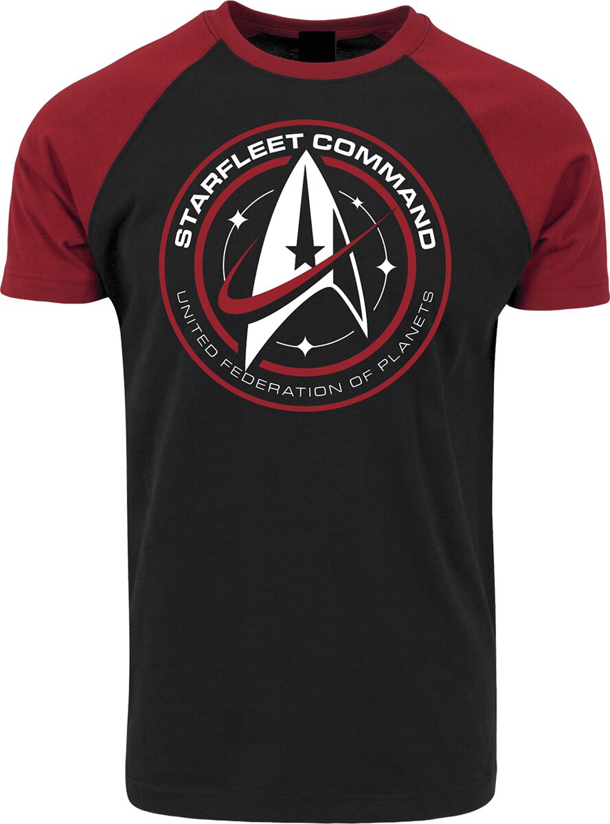 4044584028520 - Starfleet Command T-Shirt multicolor in S