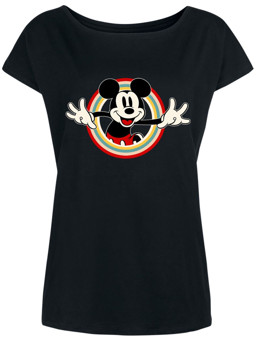 4044584035801 - Mickey Mouse T-Shirt schwarz in S