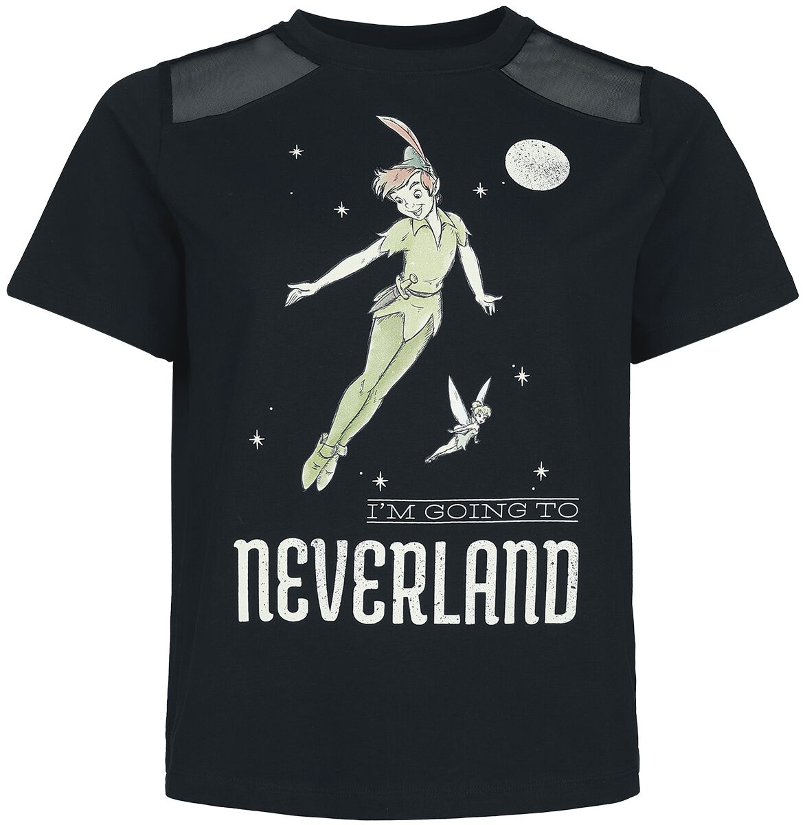 4044584044599 - Tinker Bell - Neverland T-Shirt schwarz in S