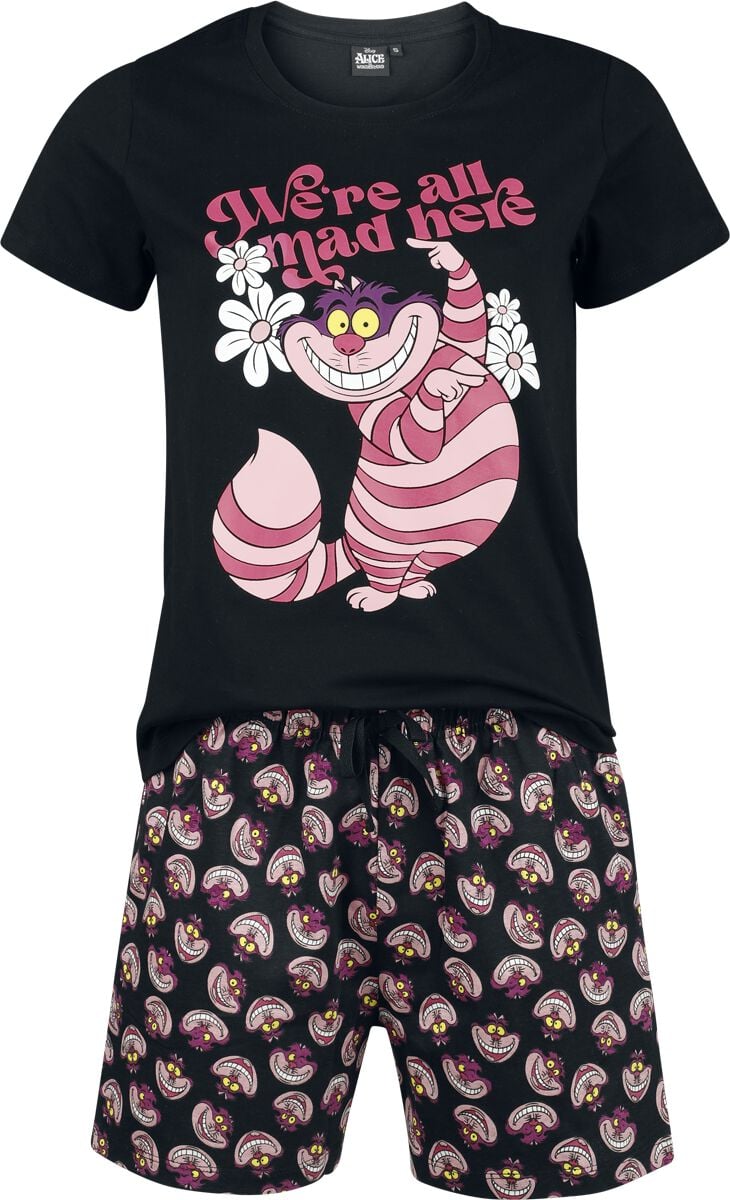 4044584044940 - Cheshire Cat - Were All Mad Here Schlafanzug multicolor in S