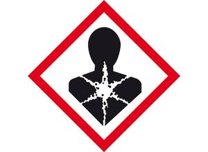 4044589353177 - SafetyMarking 31B1042 GHS-Gefahrenpiktogramm 08 Gesundheitsgefahr Folie selbstklebend (B x H) 26 mm x 26 mm 500 St