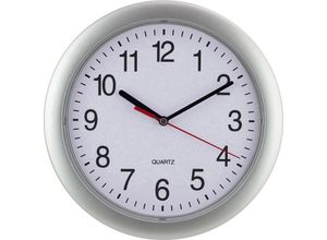4044685801121 - Eurotime - 22222 Quarz Wanduhr 25 cm Silber