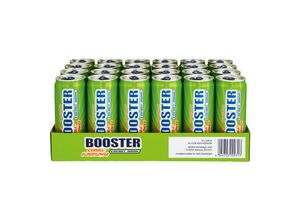 4044703009317 - Booster Energy Drink Curuba-Elderflower 033 Liter Dose 24er Pack