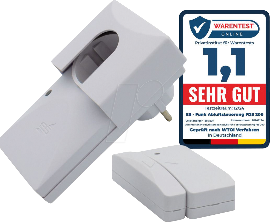 4044764000599 - 300462 Funk-dunstabzugssteuerung 20mmax1150w 5a Fds 200 404