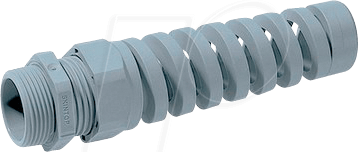 4044773174755 - 53111630 - Kabelverschraubung M25 x 15 Ø 9 - 17 silbergrau