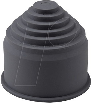 4044773279054 - 65500260 - Abdeckkappe Schutzschläuche SILVYN® K-EM - 42 mm grau