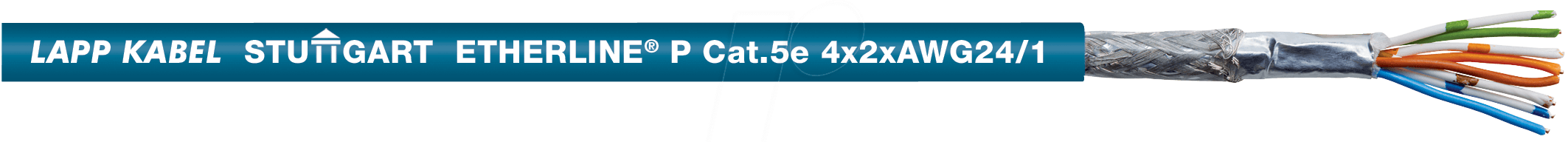 4044774751177 - 2170296 - ETHERLINE H Cat5e 4X2XAWG24 1