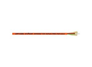 4044776548614 - 28020702-500 Glasfaserkabel Hitronic PCF 200 230 µ Duplex Orange 500 m