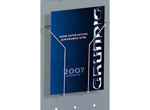 4044917237704 - Drahtprospektfach tec-art DIN A4 silber 4044917237704 6940 2 Stück