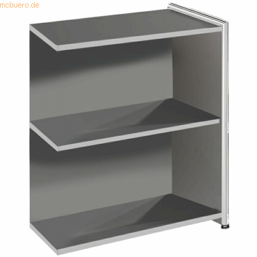 4044917417236 - Anbauschrank Artline Transparent breit 2 OH BxTxH 78x38x80cm