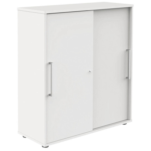 4044917426917 - Schiebetürenschrank 13449110 weiß 2 Fachböden 1000 x 400 x 1110 cm