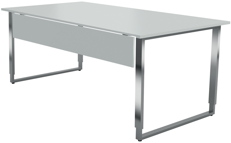 4044917427990 - Schreibtisch 160 x 80 cm Aveto Typ A - Anthrazit Dunkelgrau 160 cm x 68 - 82 cm x 80 cm Büroschreibtische von Büromöbel Experte