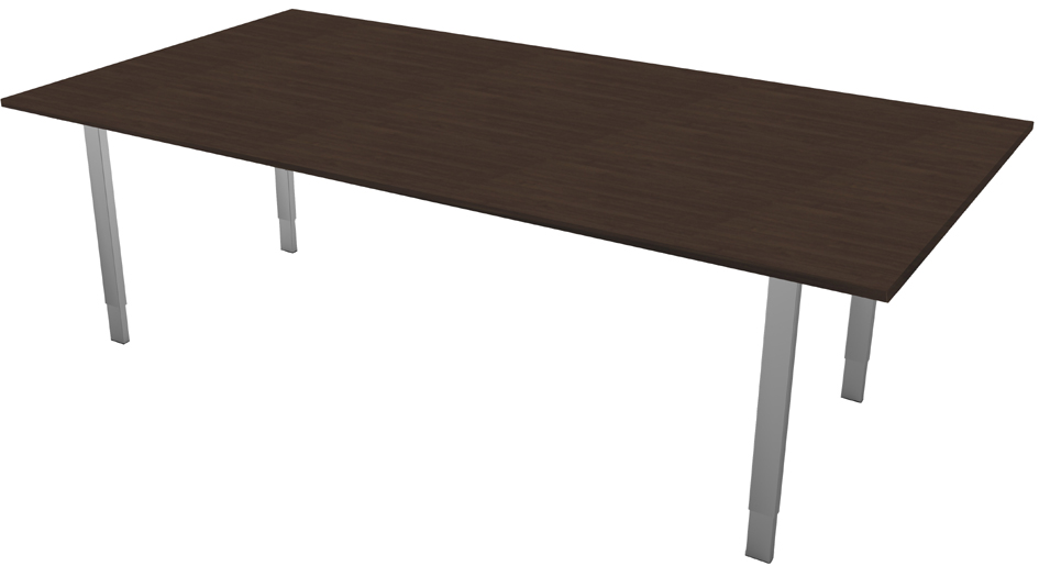 4044917432604 - Schreibtisch StageOne Form 5 XL BxT 200x100cm wenge