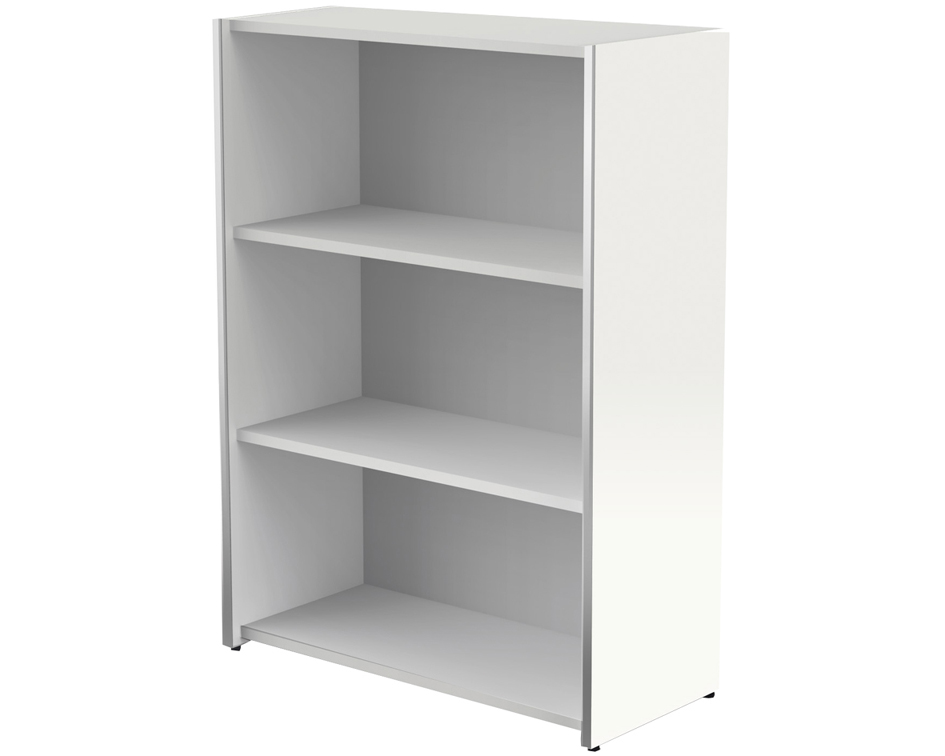 4044917432734 - Einzelregal breit 3 OH - Weiß Weiss 80 cm x 110 cm x 38 cm Büroregale von Büromöbel Experte