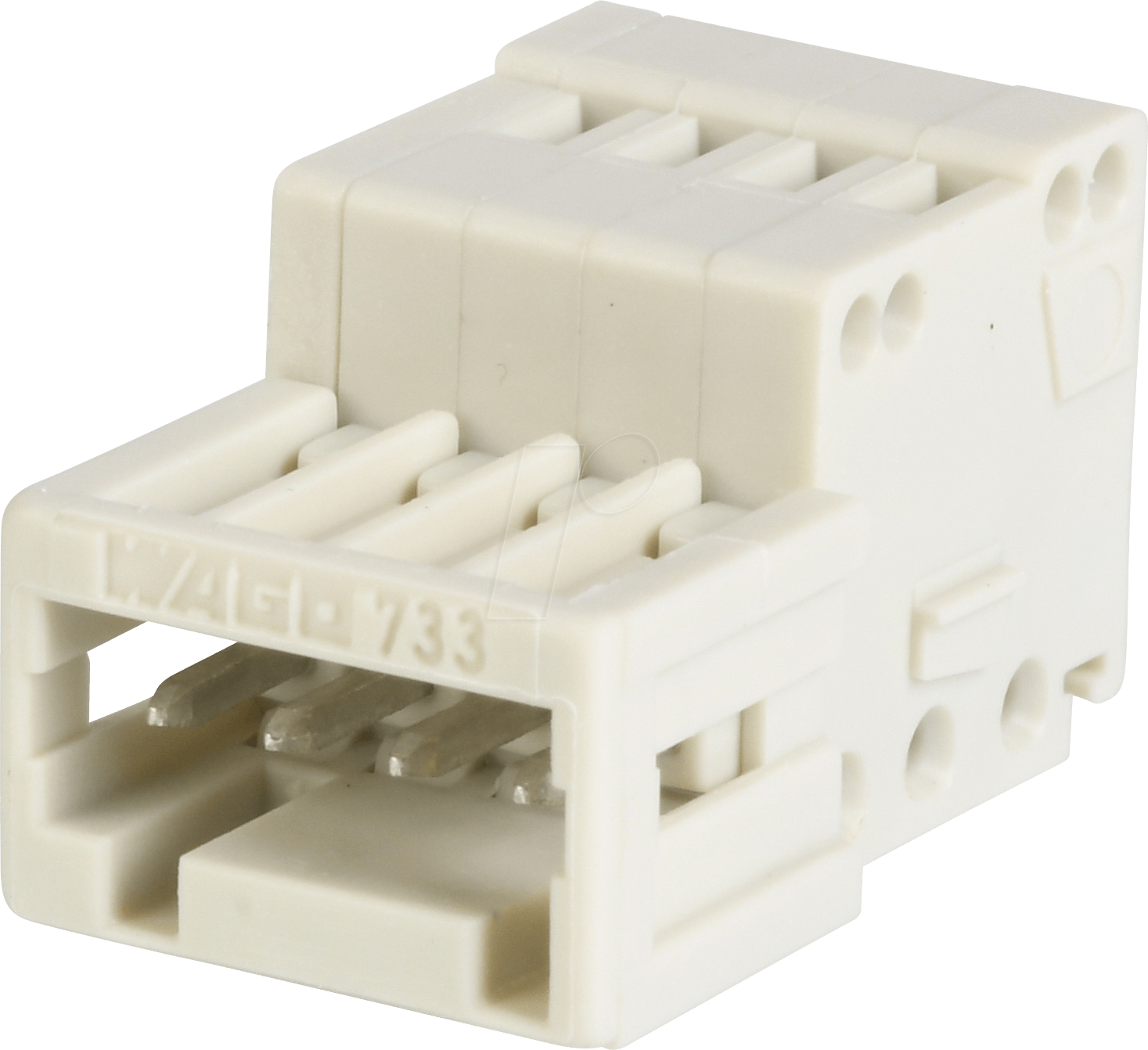 4044918849548 - Stiftleiste (Standard) 2092 Polzahl Gesamt 4 Rastermaß 250 mm 733-204 200 St