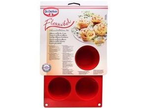 4044935012666 - Dr Oetker Muffinform aus Silikon 6er Cups Flexxibel Silikonform für Muffins Form aus hochwertigem Platinsilikon mit Antihaft-Eigenschaften (Farbe