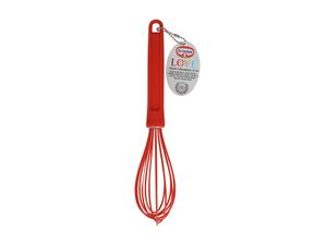 4044935012840 - Dr Oetker Silikon-Schneebesen Flexxible Love in Rot - (L)25 cm