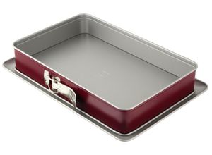 4044935016930 - Springform DR OETKER Küchenformen Gr B H L 25 cm x 7 cm x 38 cm rot Springformen Küchenformen antihaftbeschichtet Maße 38 x 25 cm 4044935016930 - Springform DR OETKER Küchenformen Gr B H L 25 cm x 7 cm x 38 cm rot Springformen Küchenformen antihaftbeschichtet Maße 38 x 25 cm