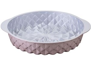 4044935025574 - Backform DR OETKER Mandala gold (rose goldfarben) B24cm L31cm T115cm Ø26cm Aluminium Küchenformen Rundform Mandala – Gugelhupfform Backform aus Aluminiumguss +230 C