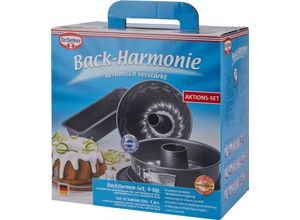 4044935026007 - DrOetker Backformen-Set Back-Harmonie 4-teilig grau