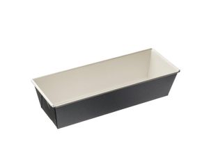 4044935048559 - Kastenform DR OETKER Back-Trend Küchenformen Gr B H L 11 cm x 75 cm x 30 cm grau (cremefarben anthrazit) Kastenformen Küchenformen