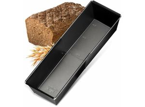 4044935065181 - Zenker Brotbackform ausziehbar (28 - 40 cm x 16 cm) Kastenform für saftige Brote und Kuchen verstellbar & beschichtet eckige Königskuchenform-6518