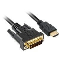 4044951009053 - Kabel hdmi - dvi-d (18+1) 2m schwarz (4044951009053) - Sharkoon