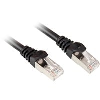 4044951014965 - patch cable - 25 cm - black - Schwarz - 025 m