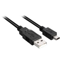 4044951015559 - Kabel usb 20 a-b Mini 05m schwarz (4044951015559) - Sharkoon