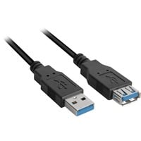 4044951015696 - Kabel usb 30 Verlängerung 30m schwarz (4044951015696) - Sharkoon