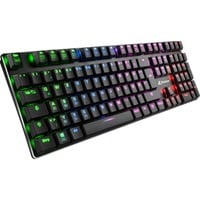 4044951021451 - PureWriter RGB Red - Tastatur - Hintergrundbeleuchtung - USB - Deutsch - Tastenschalter Kailh Red