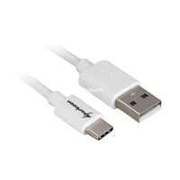 4044951021680 - USB-Kabel - usb-c (m) bis usb (m) - 30m - weiß (4044951021680) (4044951021680) - Sharkoon