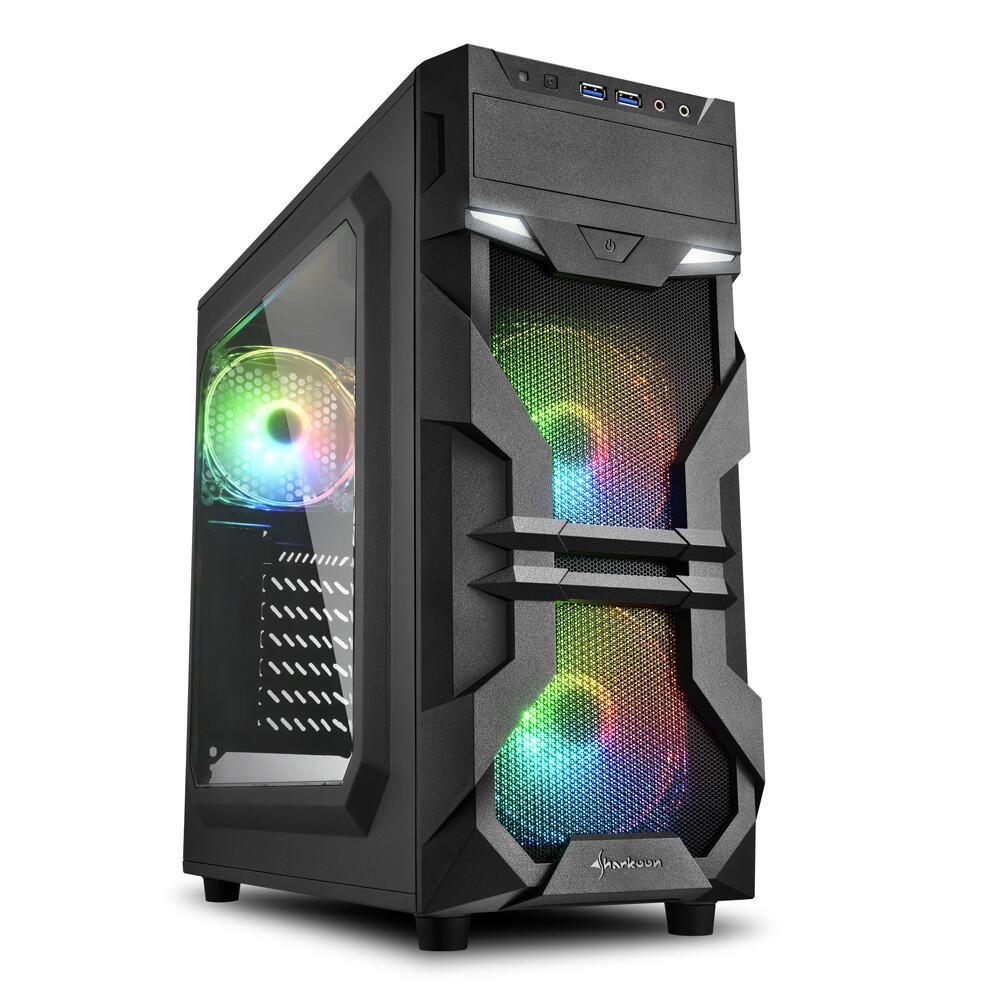 4044951026869 - VG7-W RGB - mid tower - ATX - Gehäuse - Miditower - Schwarz