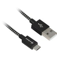 4044951027002 - Kabel USB A 20 Stecker > Micro-USB Stecker (Alu + Braid) 4044951027002 - Kabel USB A 20 Stecker > Micro-USB Stecker (Alu + Braid)