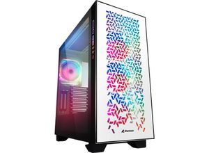 4044951030422 - ELITE SHARK CA300H - Tower - PC - Weiß - ATX - EATX - micro ATX - Mini-ITX - Rot Grün Blau - Taschenlüfter (4044951030422)