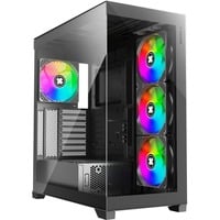 4044953504068 - XG171 - XILENT Gleam Schwarz X818ARGB Gaming ATX Tower