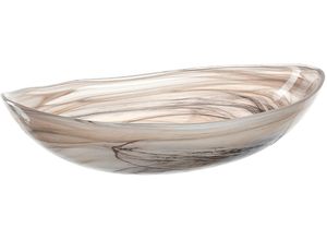 4045037312180 - Dekoschale LEONARDO ALABASTRO 22 cm oval 4er-Set beige Ø22cm Glas Dekoschalen 4045037312180 - Dekoschale LEONARDO ALABASTRO 22 cm oval 4er-Set beige Ø22cm Glas Dekoschalen